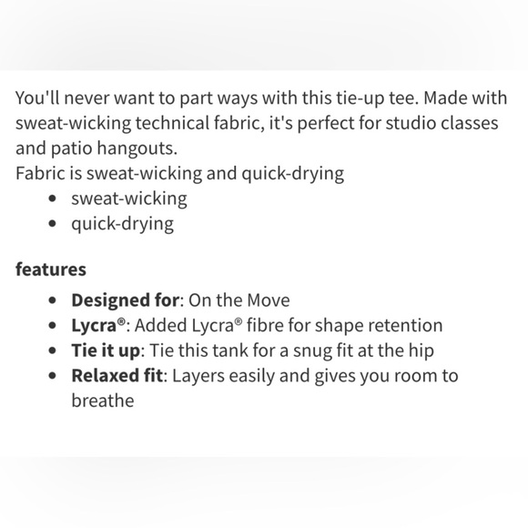 Lululemon Part Ways Tee - Picture 11 of 11